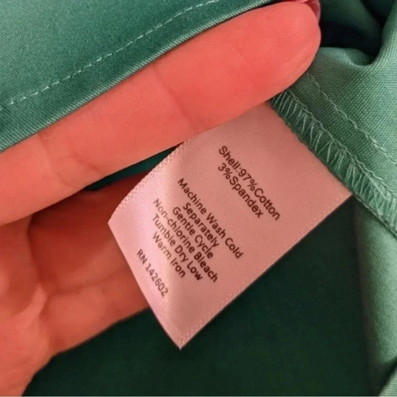 Sail To Sable colorblock shift dress stretch cotton navy  sleeveless XS - Picture 5 of 7